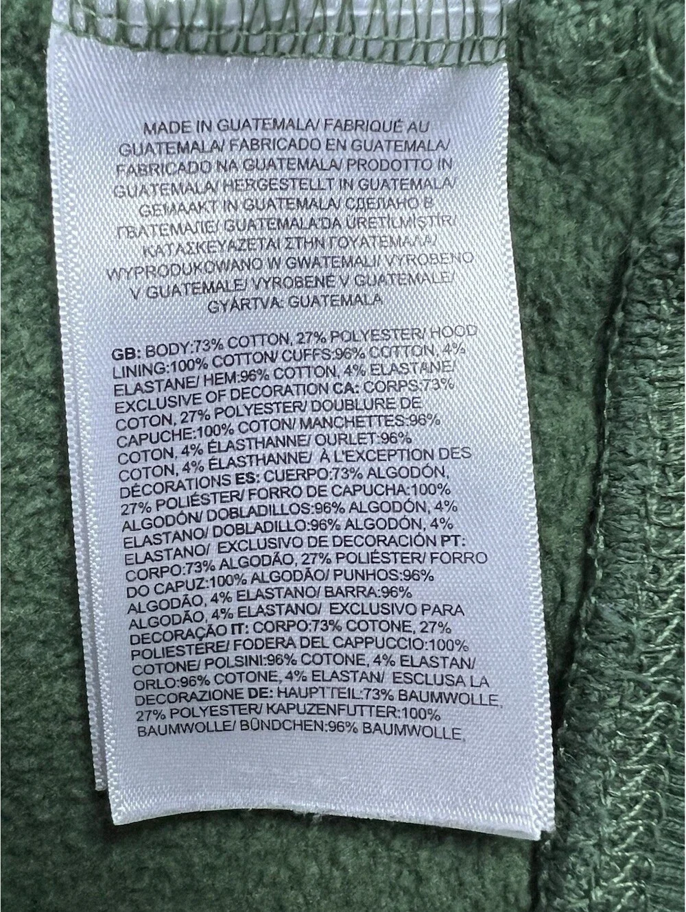 The North Face Hoodie Mens S Green Box NSE Pullover Graphic Sweatshirt A7UNS